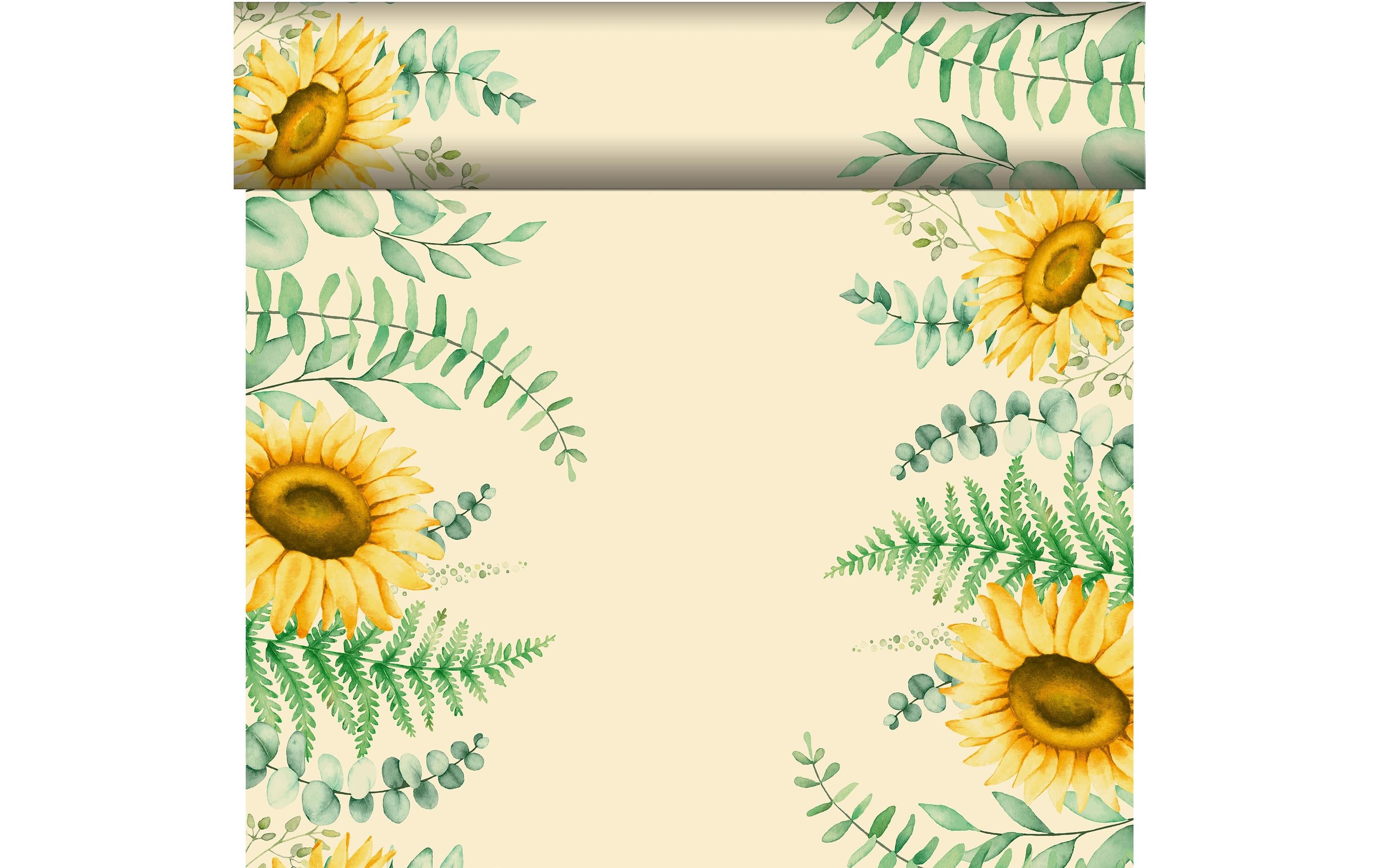 Duni Tête-à-Tête Bio Duni Sunflower Dreams 24mx 40cm, 20 Abschnitte