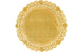 Duni Tortenspitzen Rund 36cm gold D:36cm, 100 Stk.