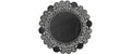 Duni Tortenspitzen Rund 19cm schwarz D:19cm, 250 Stk.