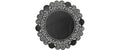 Duni Tortenspitzen Rund 30cm schwarz D:30cm, 250 Stk.
