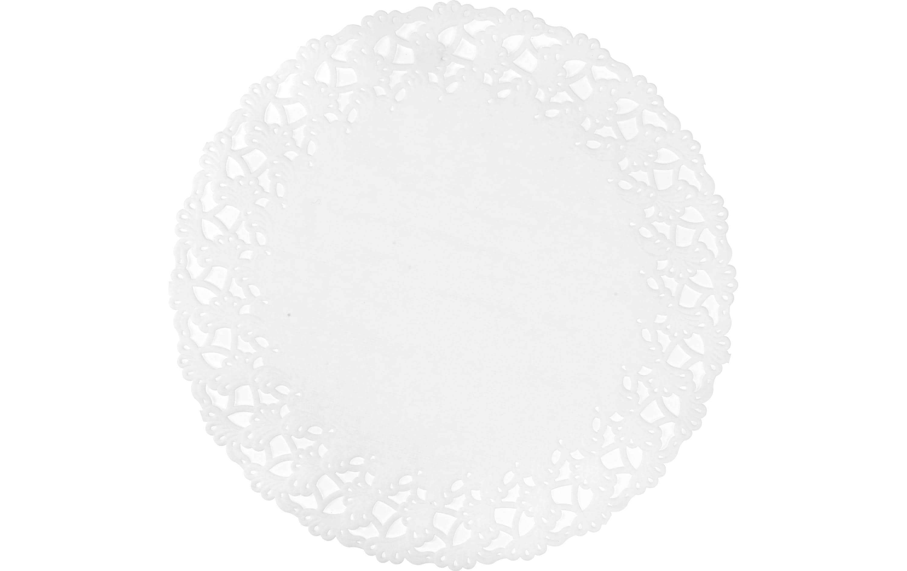 Duni Tortenspitzen Rund 23cm weiss D:23cm, 250 Stk.