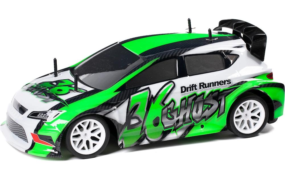 Tec-Toy Ghost R/C 1:10 2,4GHz 7,2V 300mAh, Ni-MH, green