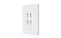 Ubiquiti UACC-WP-KEYSTONE-V-4P, 4x Keystone 4-Pack,Vertikal, paintable, 4-Port