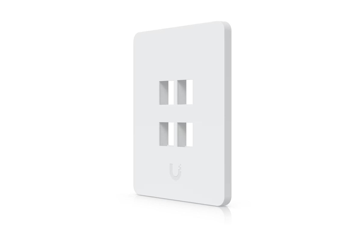 Ubiquiti UACC-WP-KEYSTONE-V-4P, 4x Keystone 4-Pack,Vertikal, paintable, 4-Port