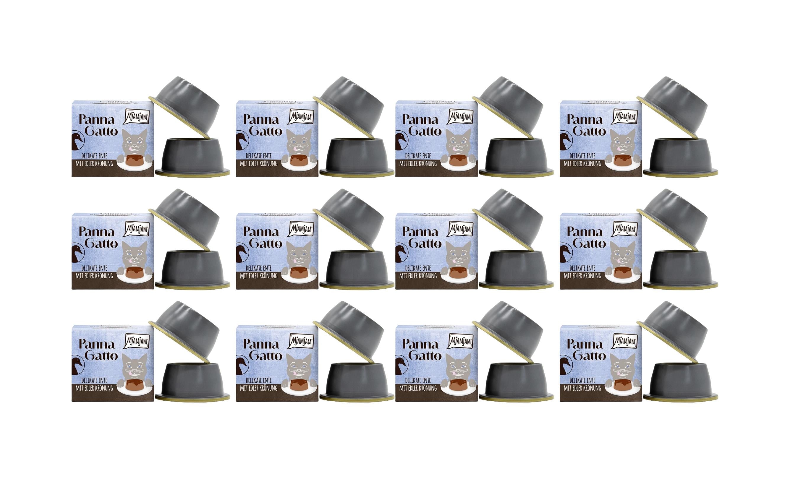 Mjamjam Cat Panna Gatto Ente 12x2x80g KIT