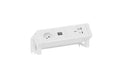 DESK2 1xT13 1xUSB C 100W 0,2m RAL9010 ws 0.2 m, 100 W
