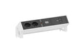 DESK2 2xT13 1xUSB C/C 100W 0,2m RAL9010