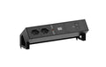 DESK2 2xT13 1xUSB C/C 100W 0,2m RAL9005