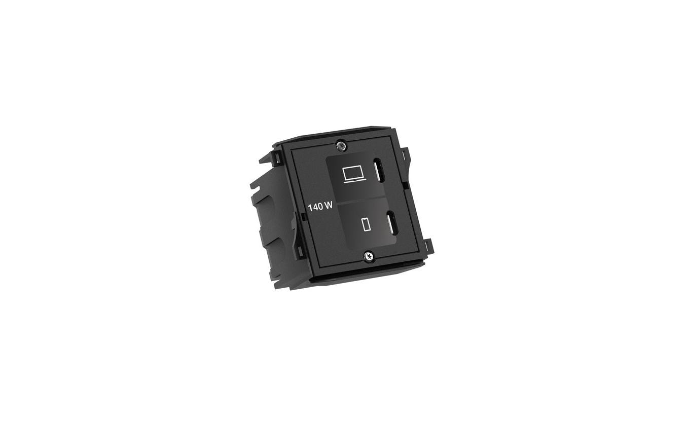Custom Modul USB C 140W Bundle RAL9005