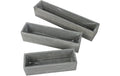 Chalet Pflanzkasten Jutz L breit 35x10x9cm grau