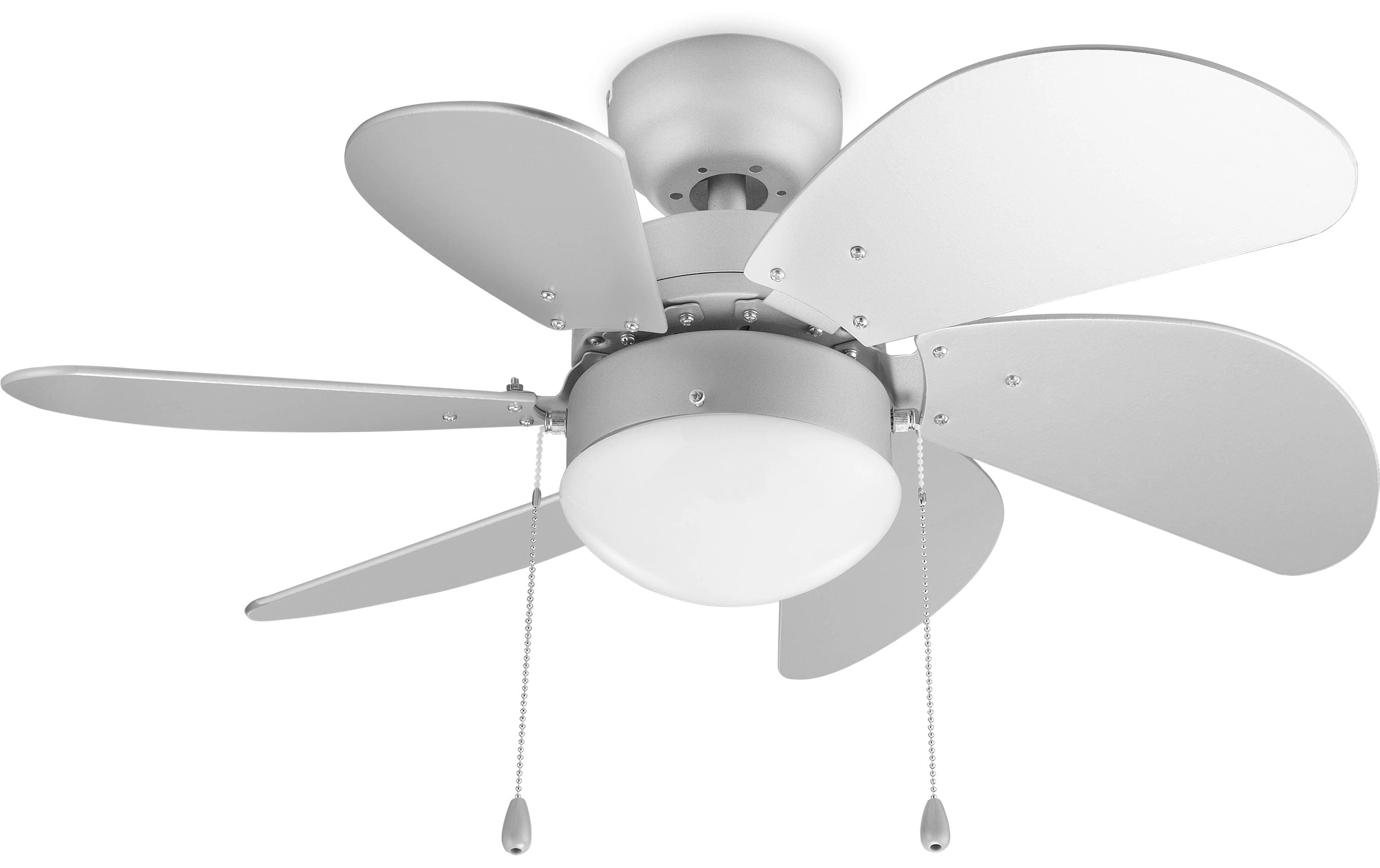 Tristar Deckenventilator 76cm mit Licht 50W, 240 rpm, 45,2 dB, E27