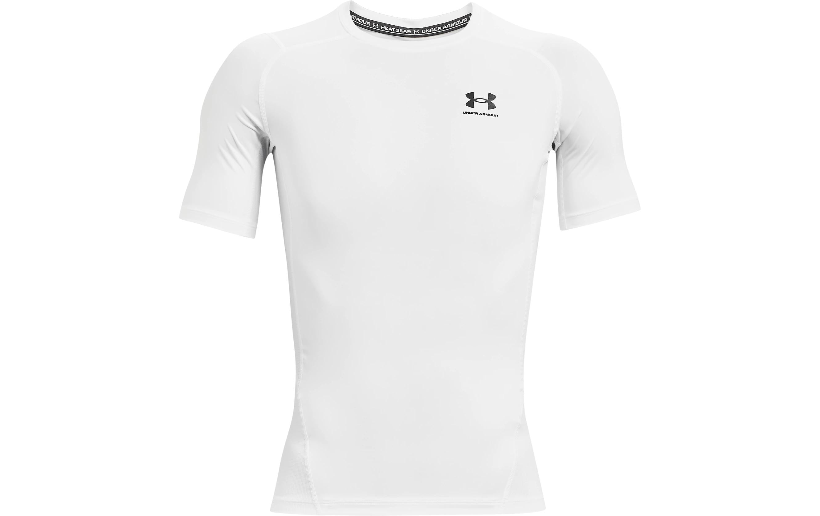 Under Armour HG ARMOUR COMP SS Grösse: M, Farbe: Weiss