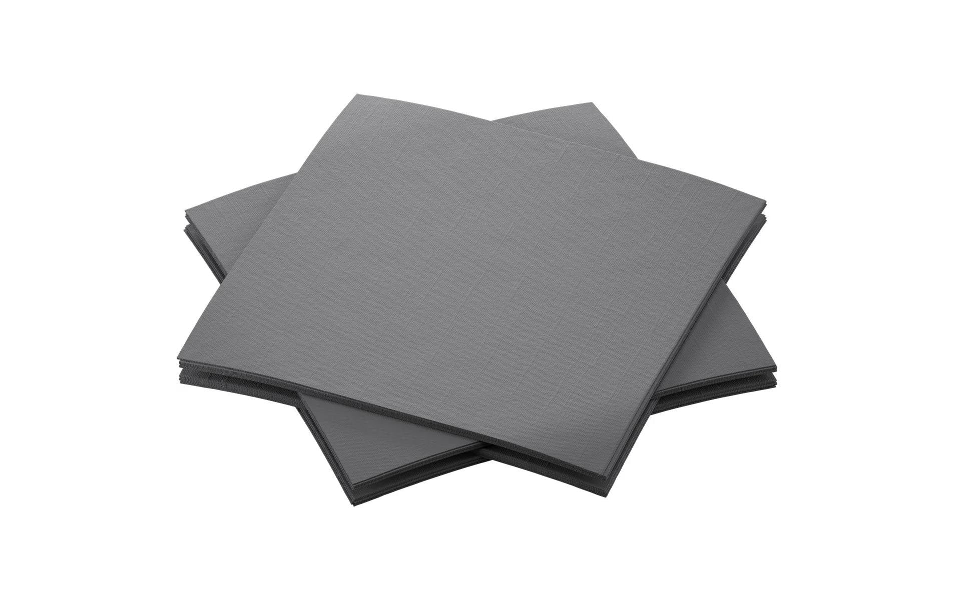 Duni Servietten Bio DSF granite grey 20x20cm, 180 Stk.
