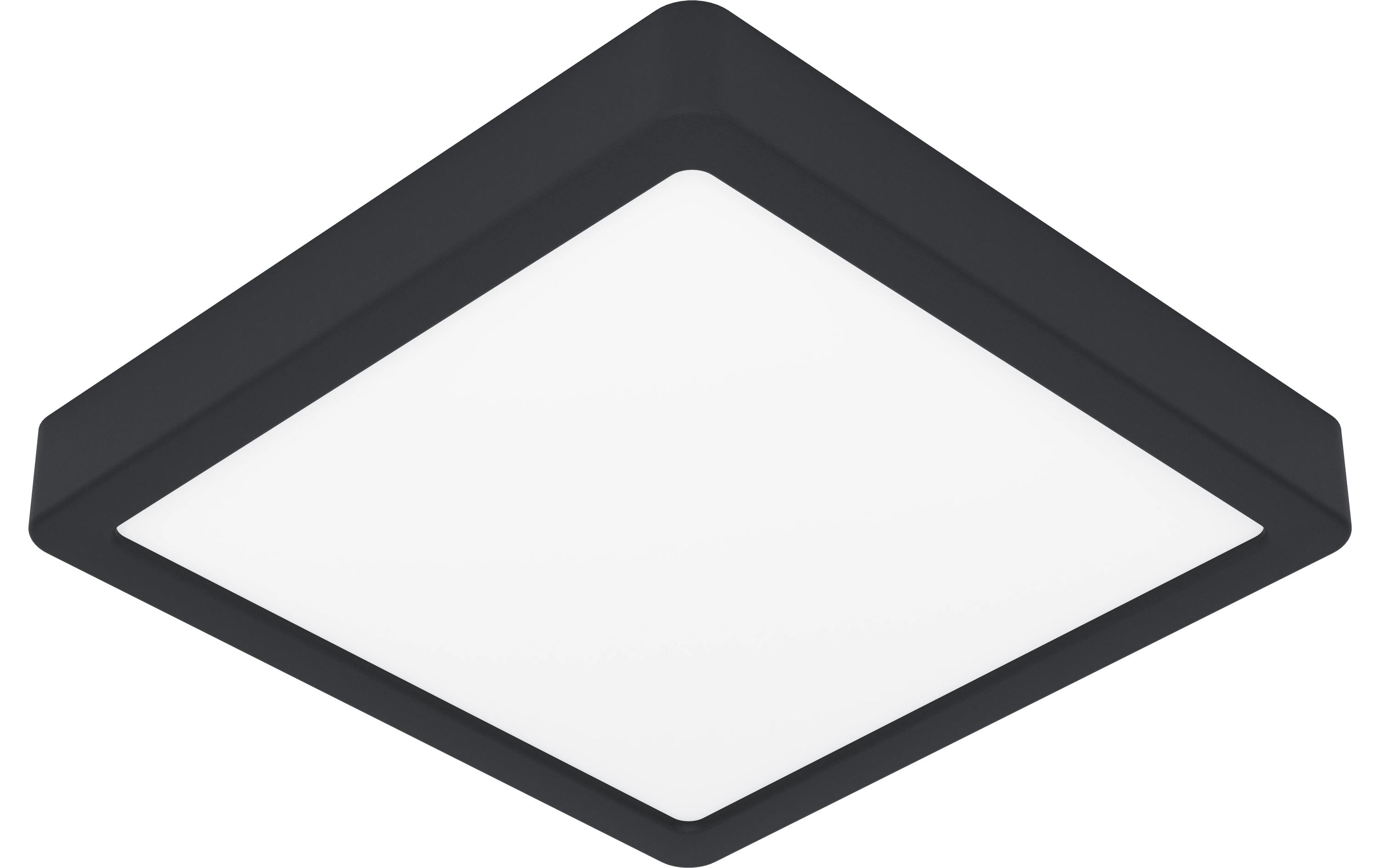 Eglo Deckenleuchte Fueva 220x220mm, schwarz