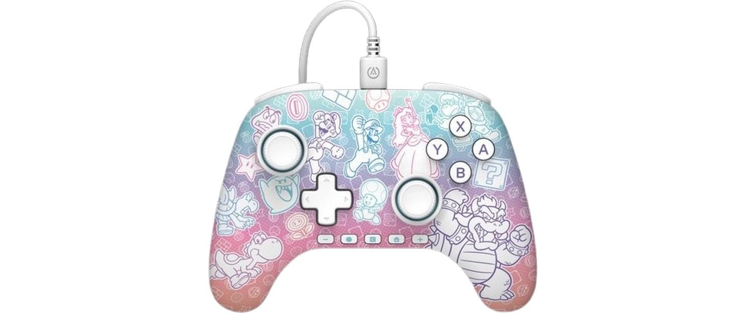 PowerA Advantage Wired Controller - Mush Für Switch 2, Mushroom Kingdom