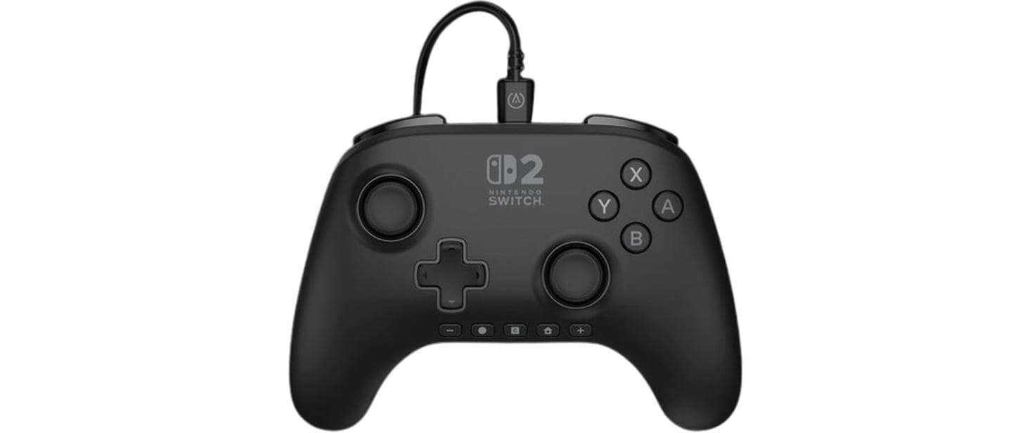 PowerA Advantage Wired Controller - Blk Für Switch 2, Black