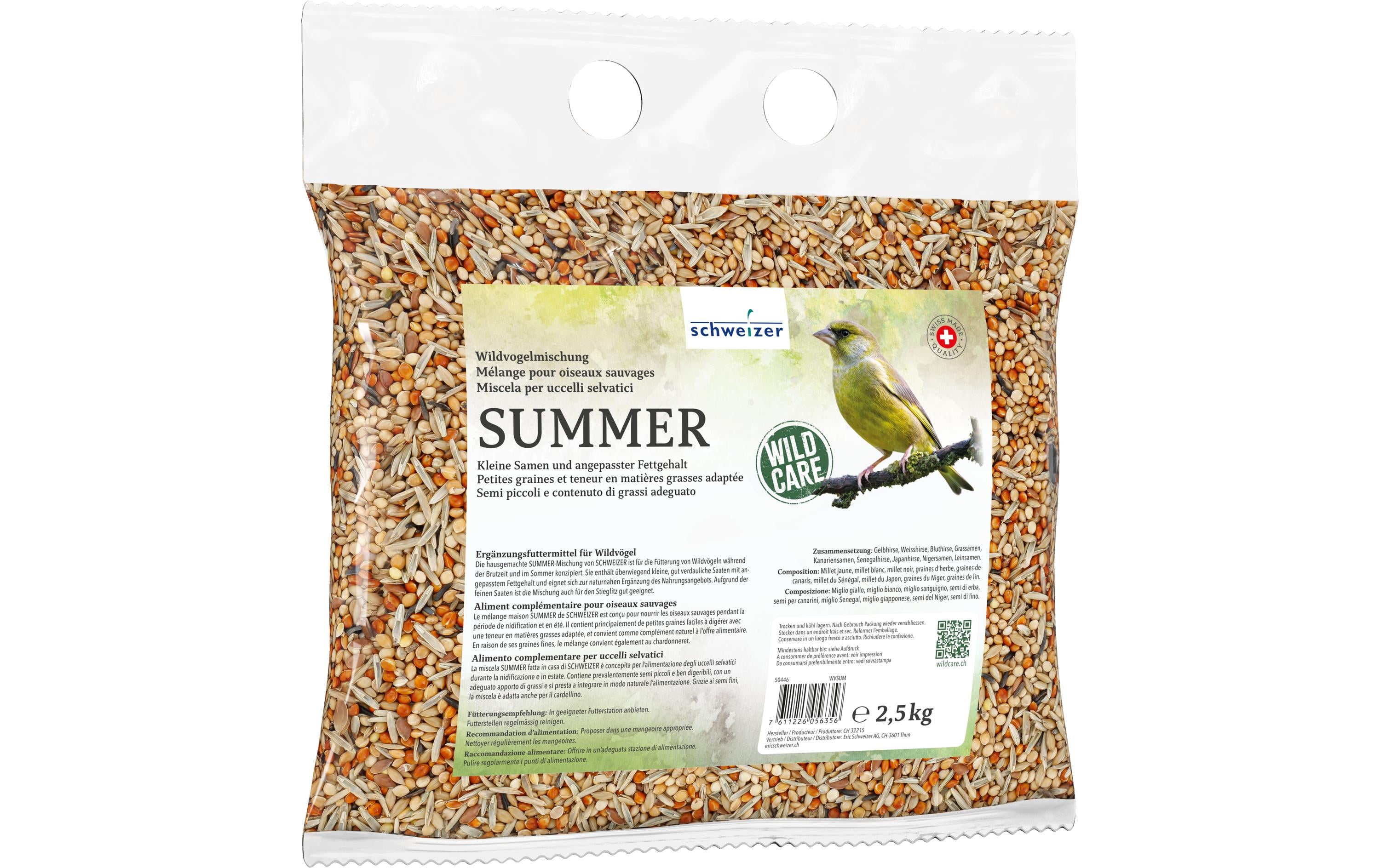Eric Schweizer Wildvogelmischung Summer 2.5 kg