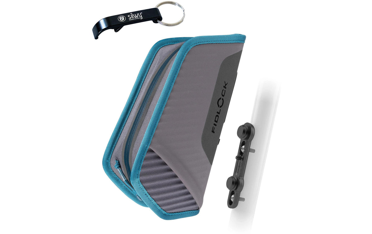 Silwy Magnet-Tasche inkl. MAGNET-Fahrradhalterung blue