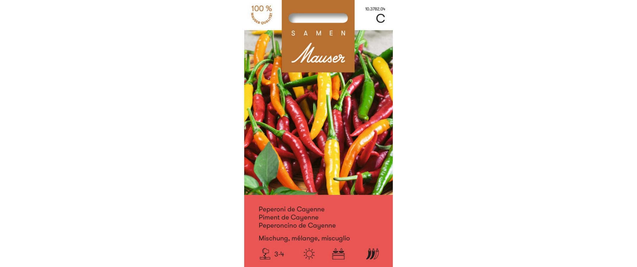 Peperoni de Cayenne Mix Capsicum annuum