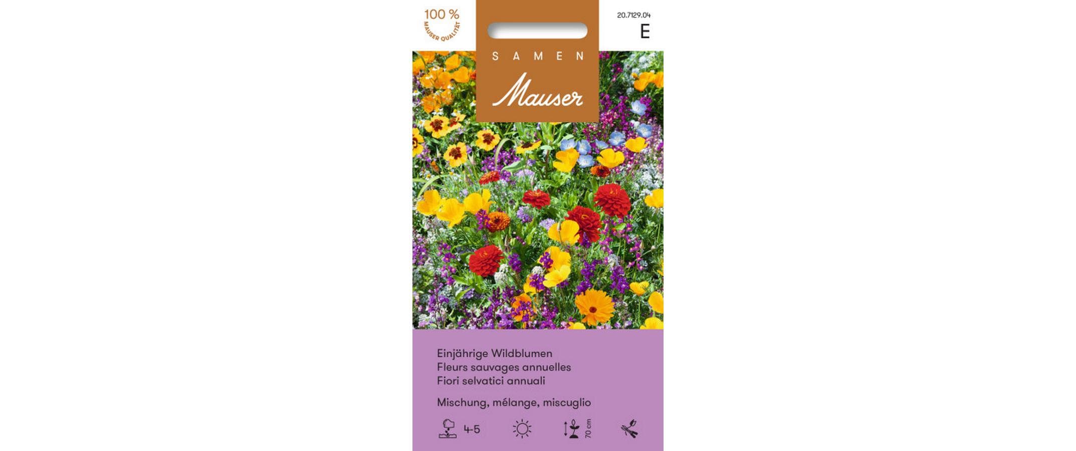 Einjährige Wildblumen Mischung