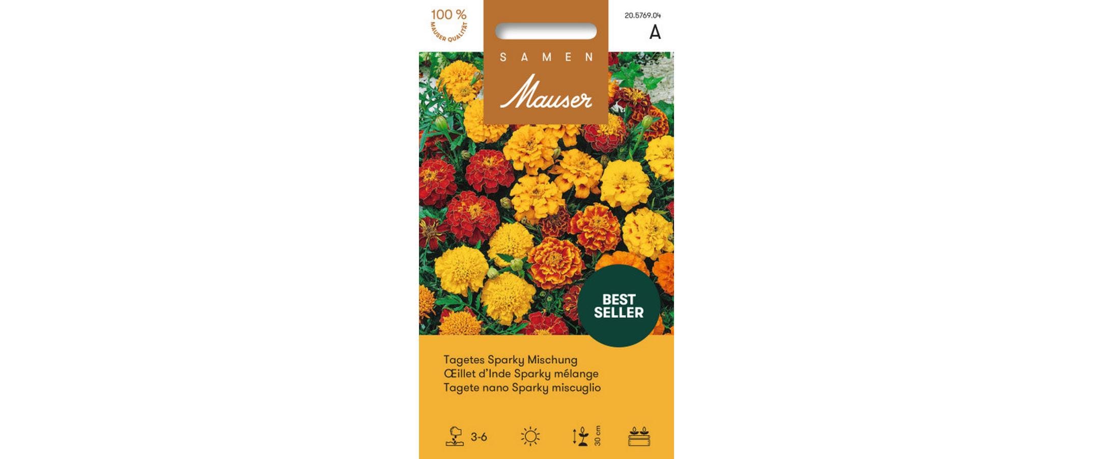 Tagetes Sparky Mischung Tagetes patula