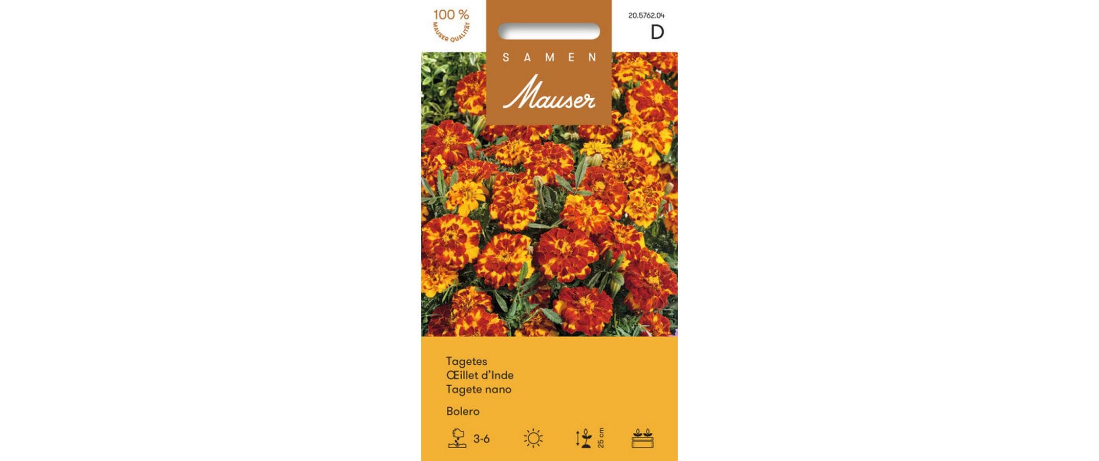 Tagetes Bolero Tagetes erecta