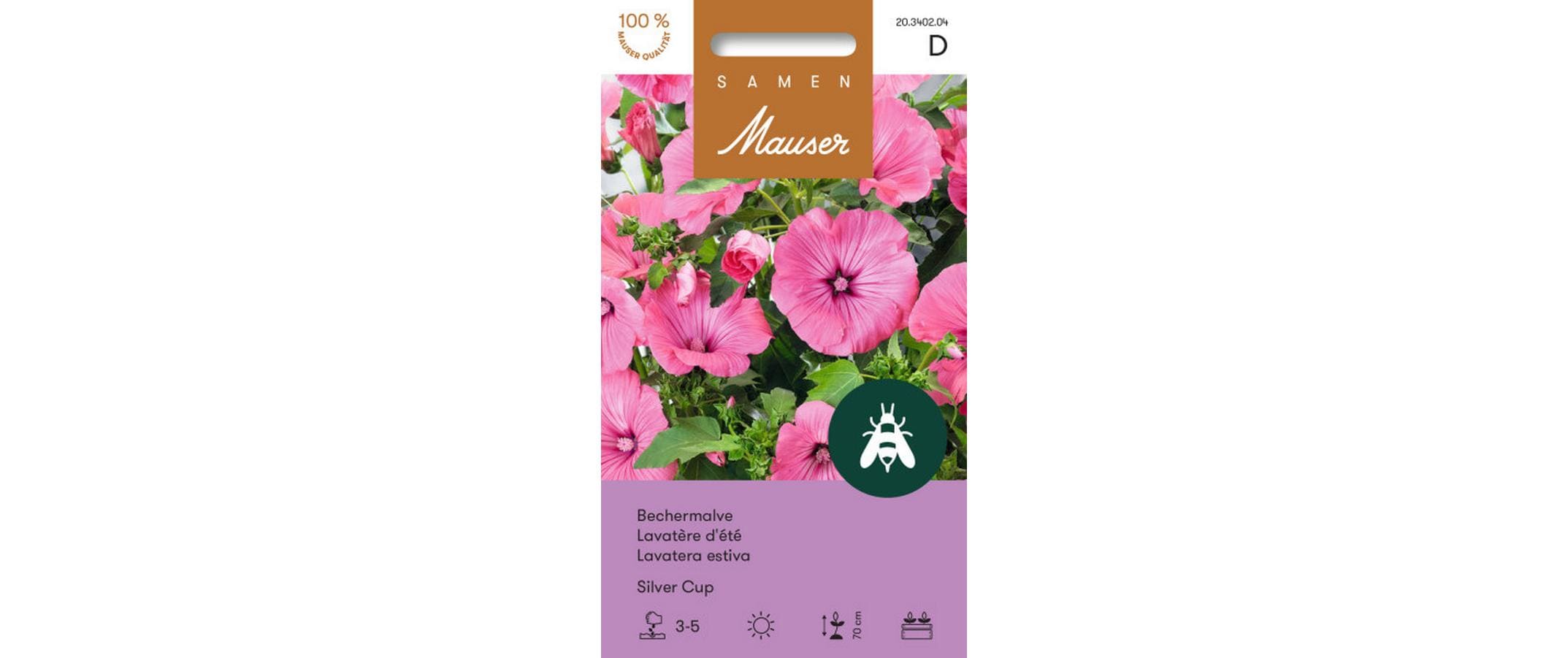 Bechermalve Silver Cup Lavatera trimestris