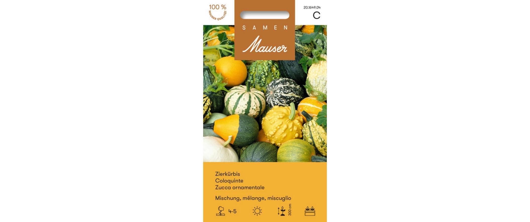 Zierkürbis Mischung Cucurbita pepo