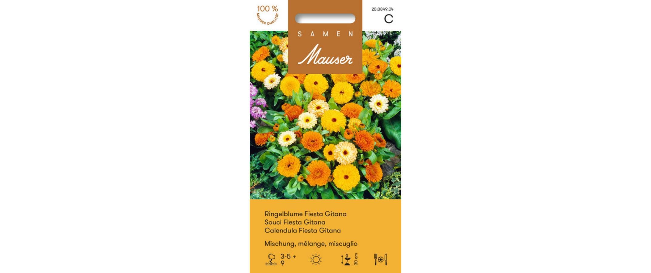 Ringelblume Gitana Fiesta Misch. Calendula officinalis
