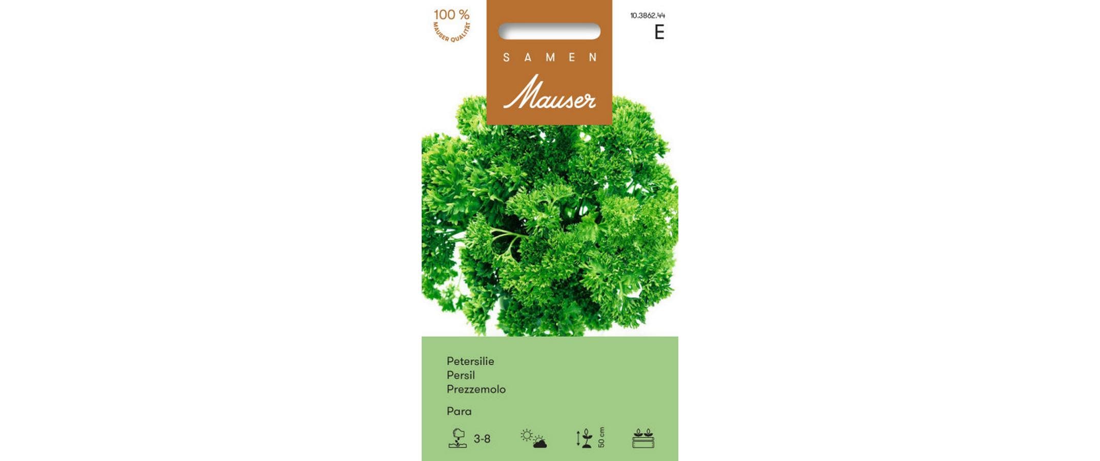 Petersilie Para Petroselinum crispum