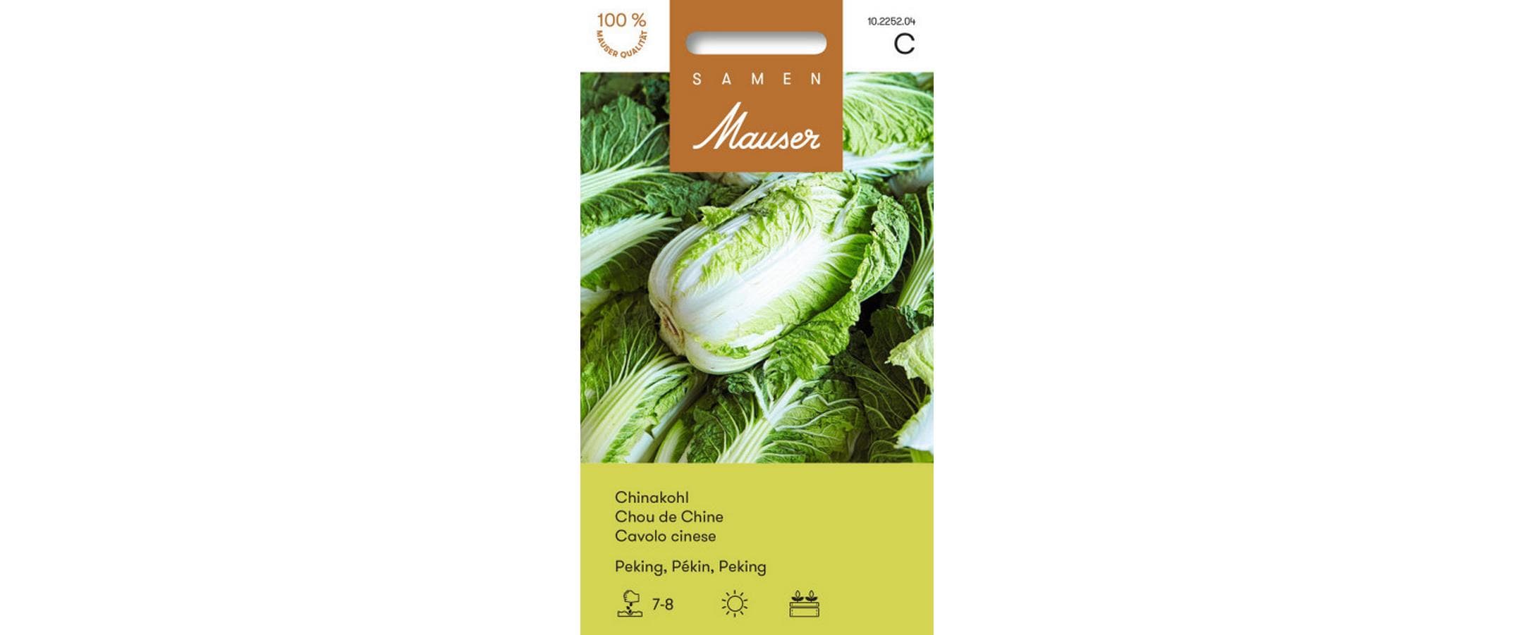 Chinakohl Peking Brassica pekinensis