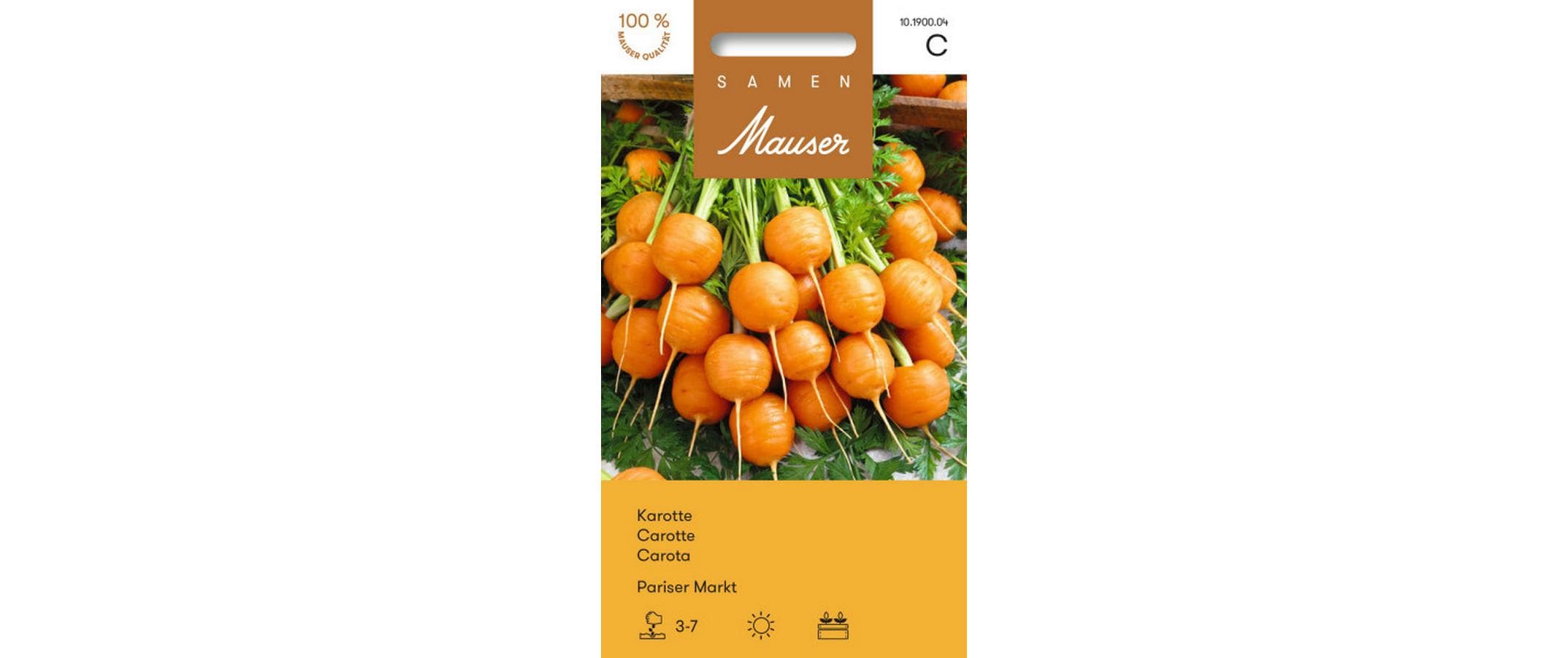 Karotte Pariser Markt Daucus carota
