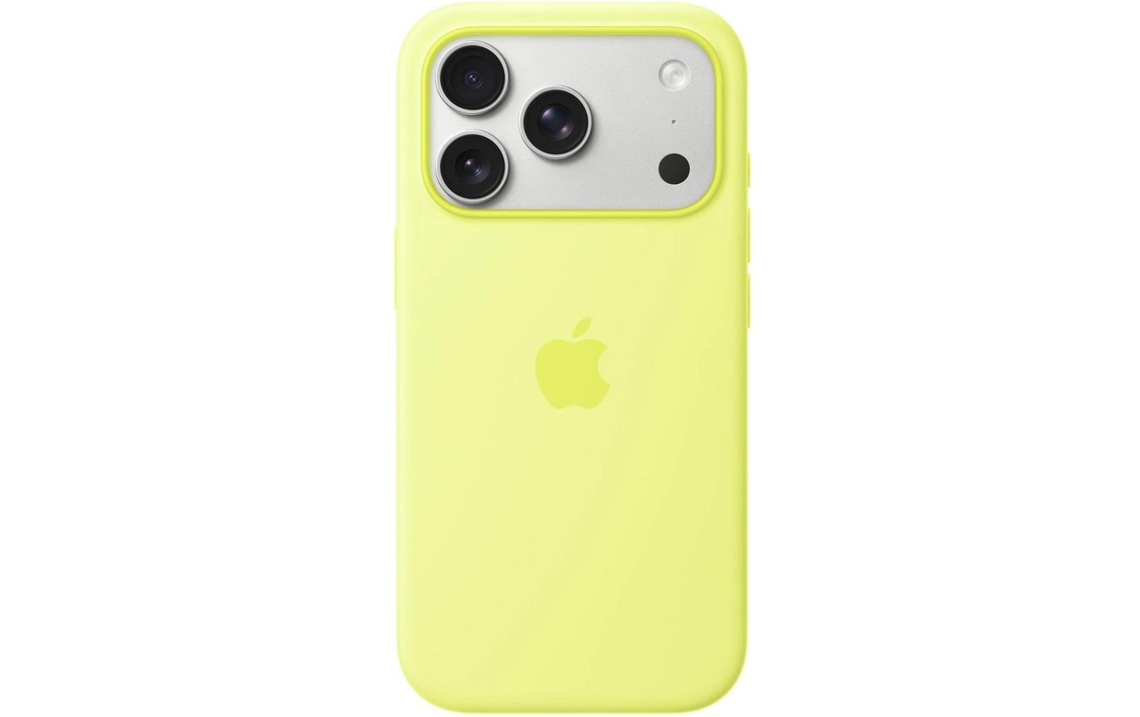 Apple iPhone 17 Pro Silicone Case MagSafe, Neon Yellow