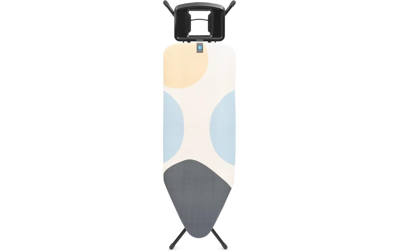 Brabantia Bügeltisch C 124 x 45 cm Dst-Mulde Solid - Spring Bubbles