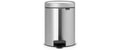 Brabantia NewIcon Treteimer 5 Liter Matt Steel
