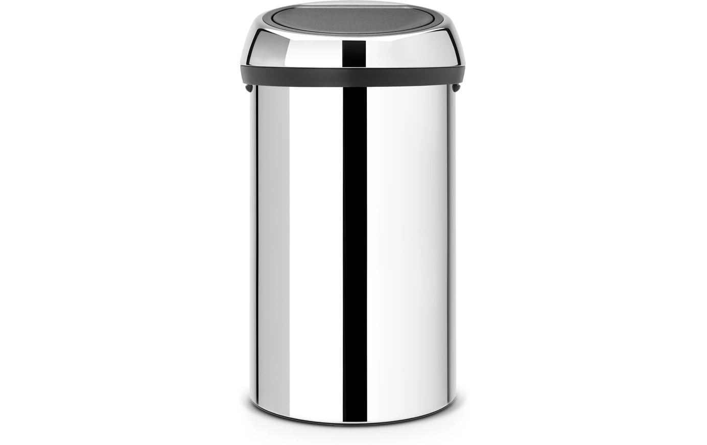Brabantia Toucheimer Touch Bin 60 Liter, Brilliant Steel