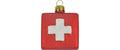 CN Weihnachtskugel Schweizerkreuz Glas