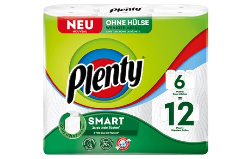 Plenty Smart Haushaltspapier weiss 6 Rollen à 90 Blatt