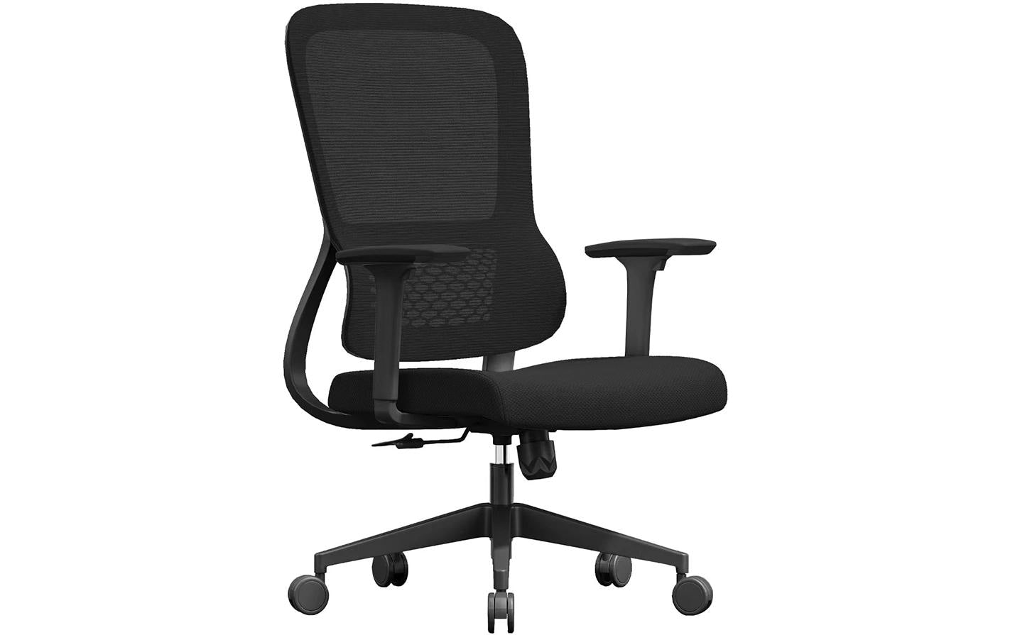 CONTINI Bürostuhl FlexSeat schwarz Kunststoff, mit Armlehnen