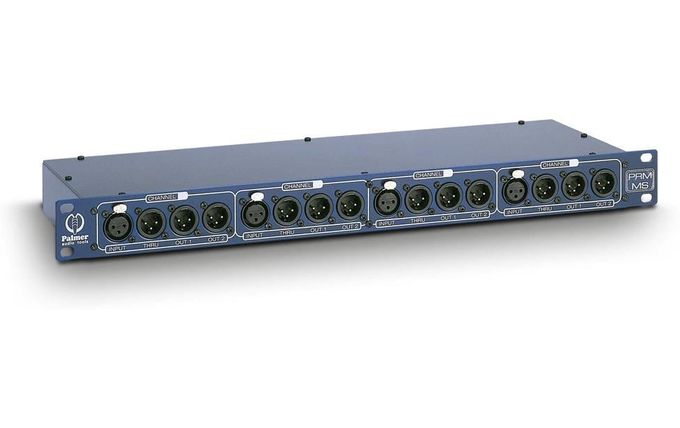 Palmer Mic Split-Box 4-Kanal PRMMS