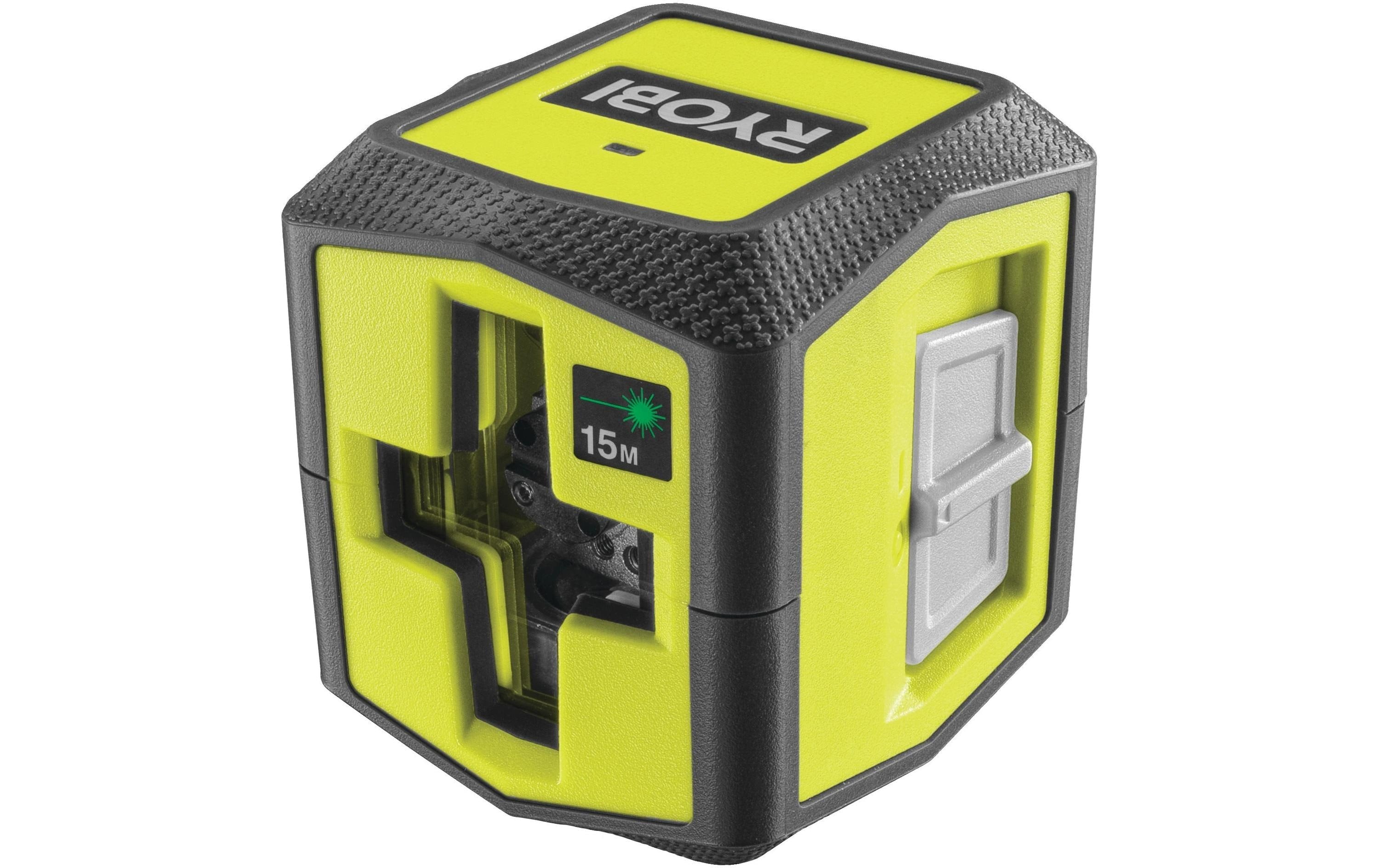 RYOBI Kreuzlinienlaser RBCLLG1 15 m, grüner Laser