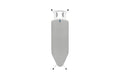 Brabantia Bügeltisch C 124 x 45 cm Dst-Mulde Solide - Metalised
