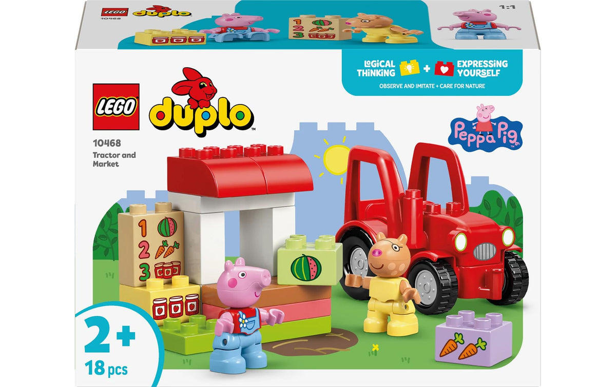 Traktor und Marktstand LEGO DUPLO