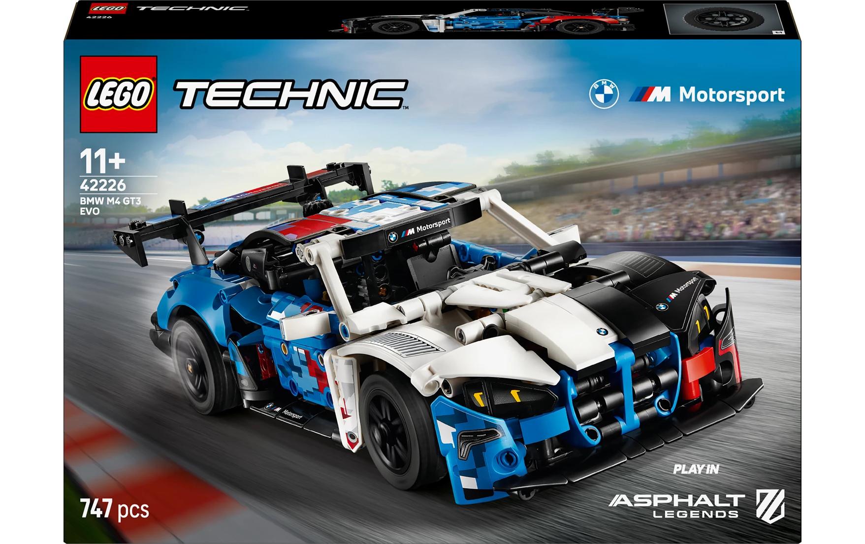 BMW M4 GT3 EVO Rennwagen LEGO Technic