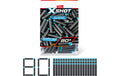 XSHOT Excel Nachfüllpackung 80 Darts Series 1