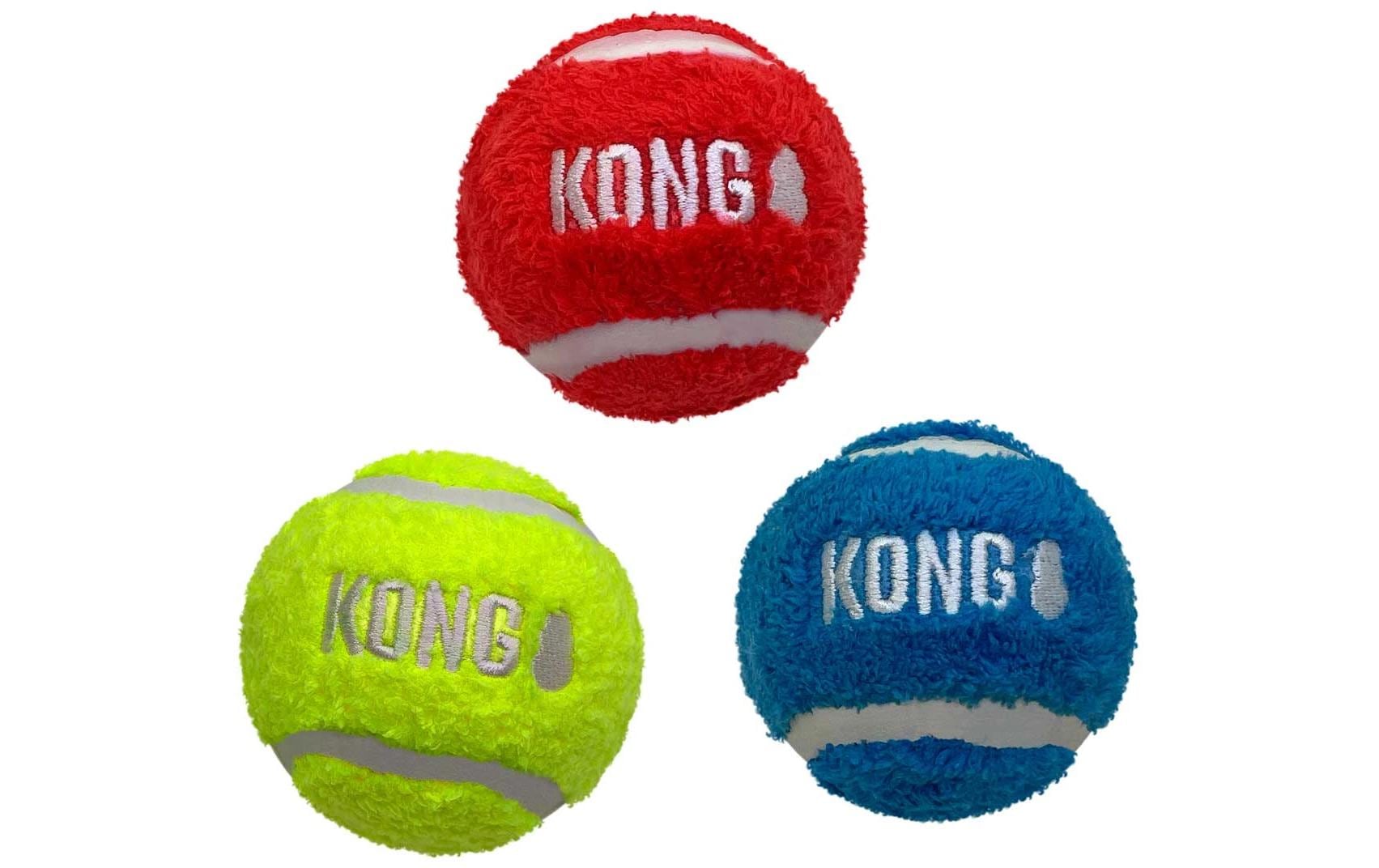 KONG Sport Softies Balls 3-er Pack, assortiert, M