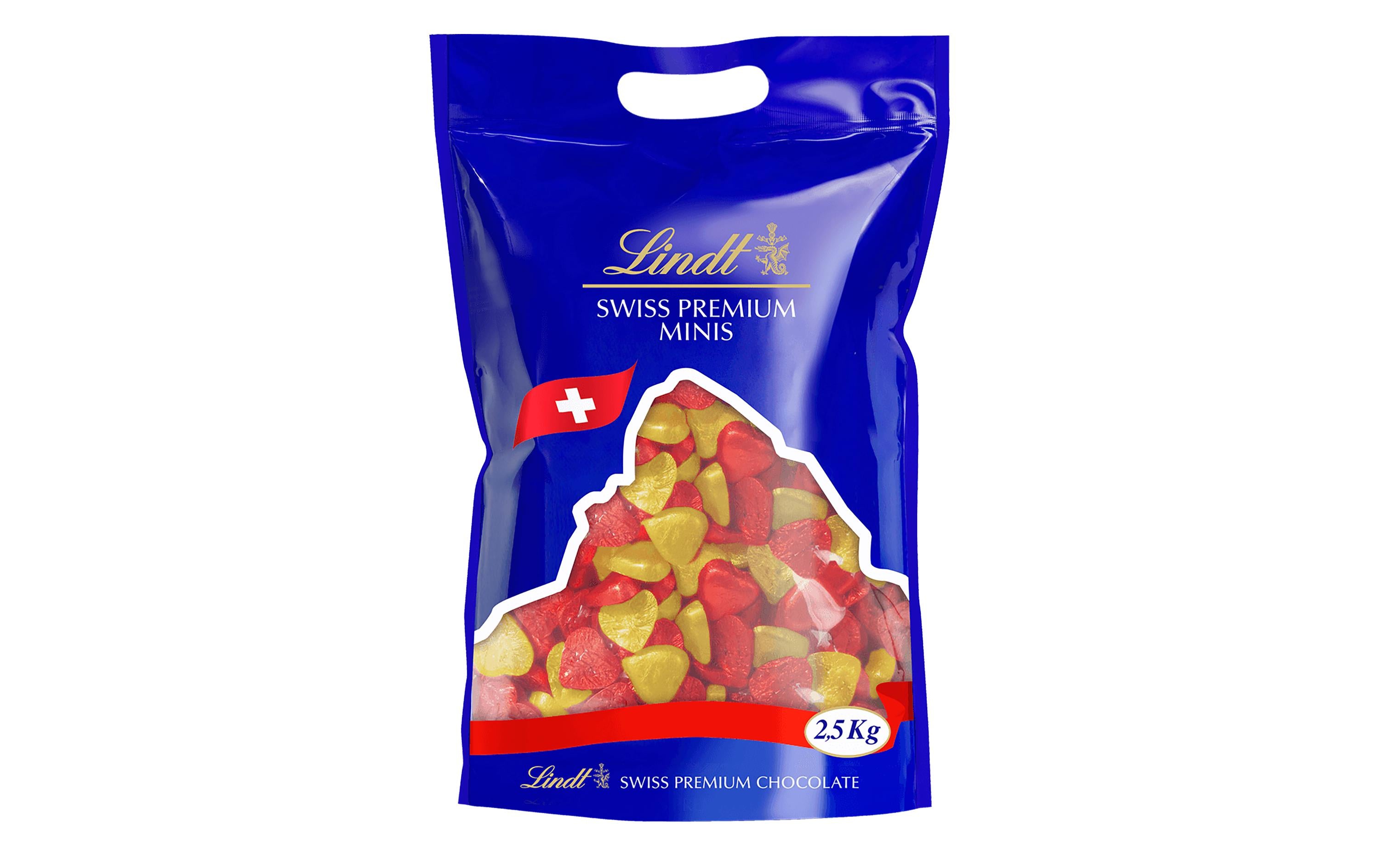 Herzen Milch Rot & Gold 2500 g