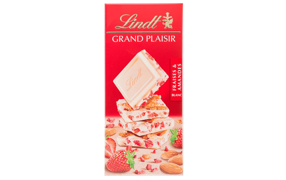 GRAND PLAISIR Weiss Erdbeer & Mandel 150 g