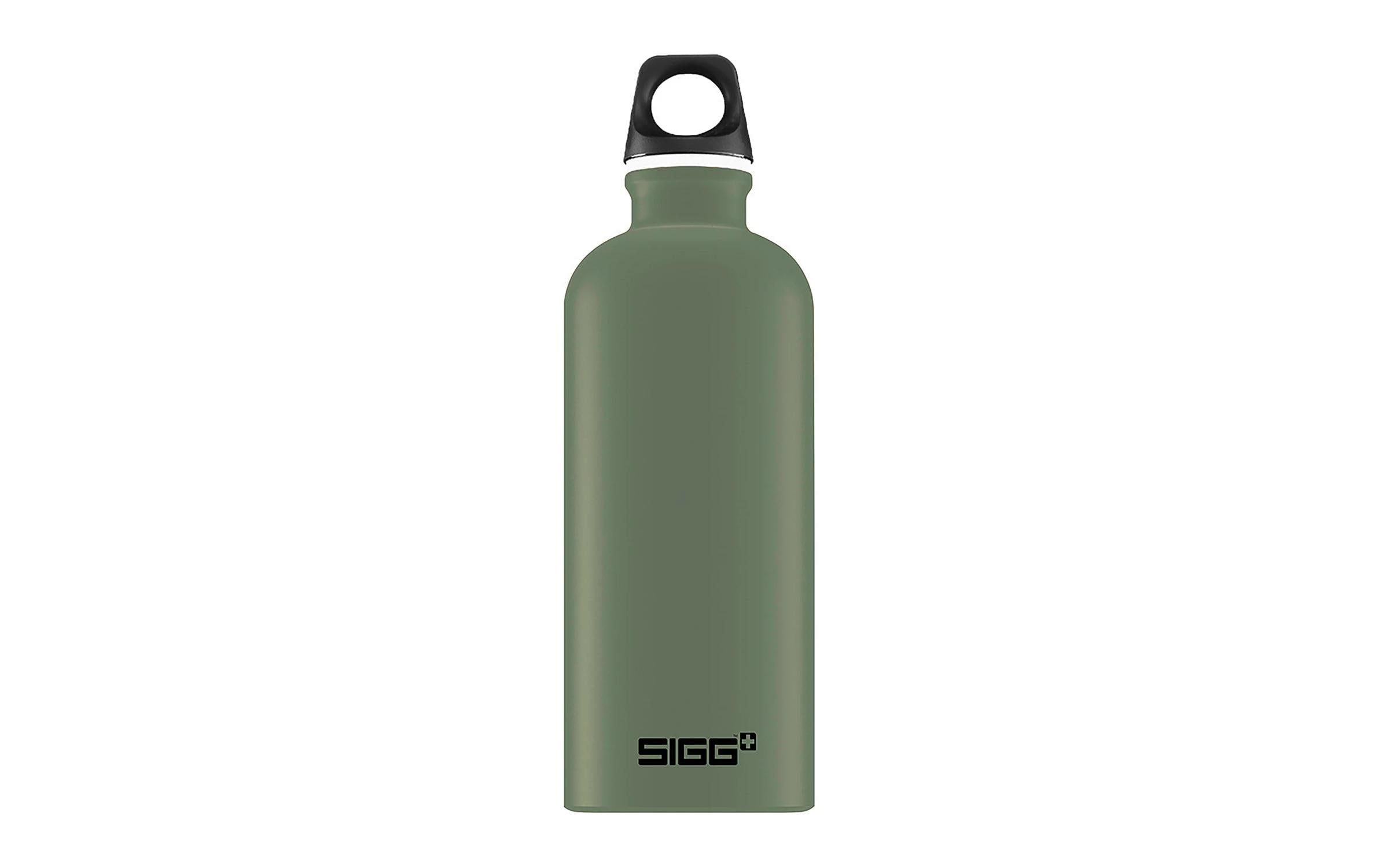 SIGG  Flasche Traveller Leaf, 0.6L Green, Aluminium