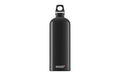 SIGG  Flasche Traveller, 1L Black, Aluminium